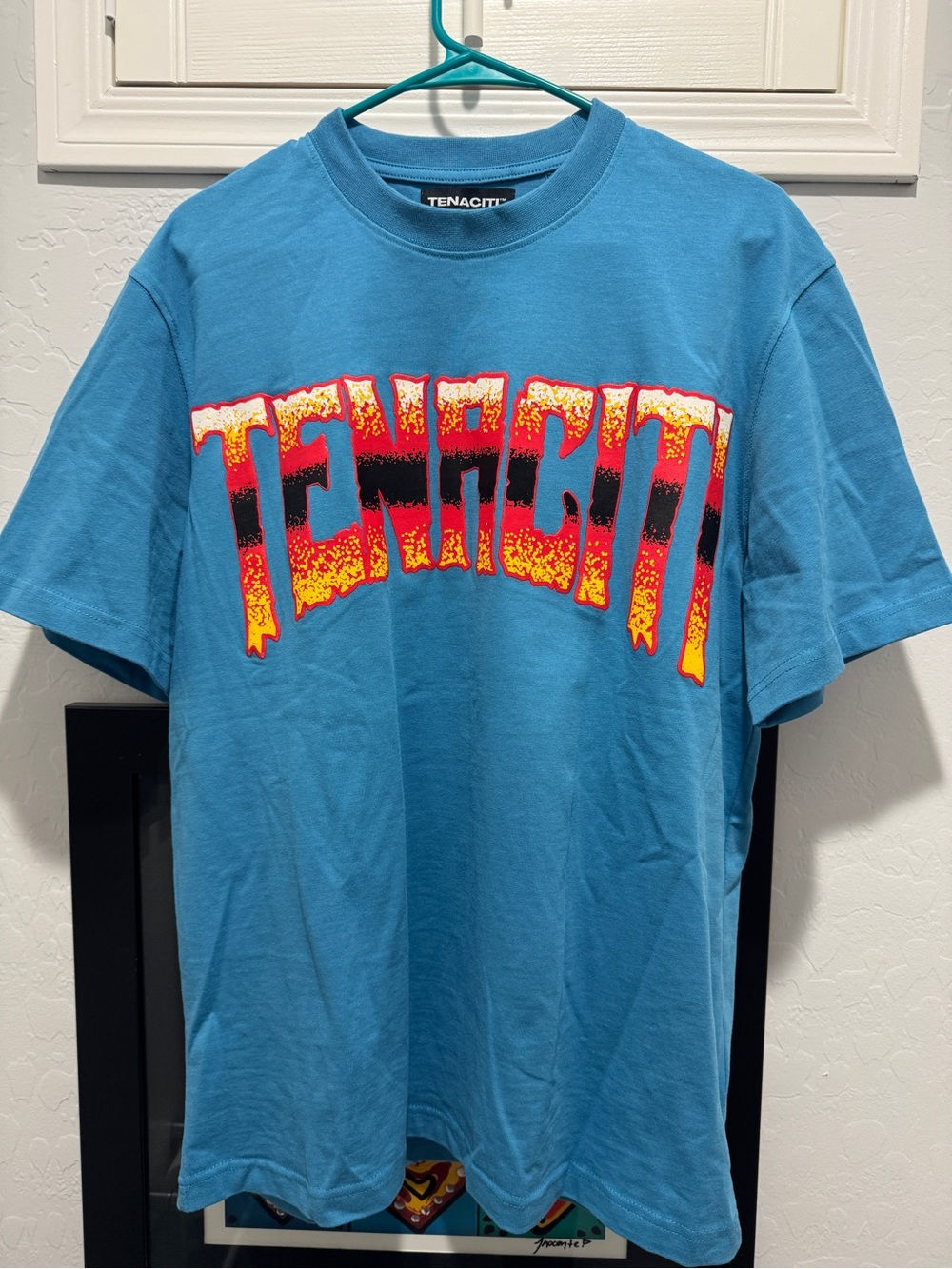 Tenacity Graphic Tee with Skull Design on back